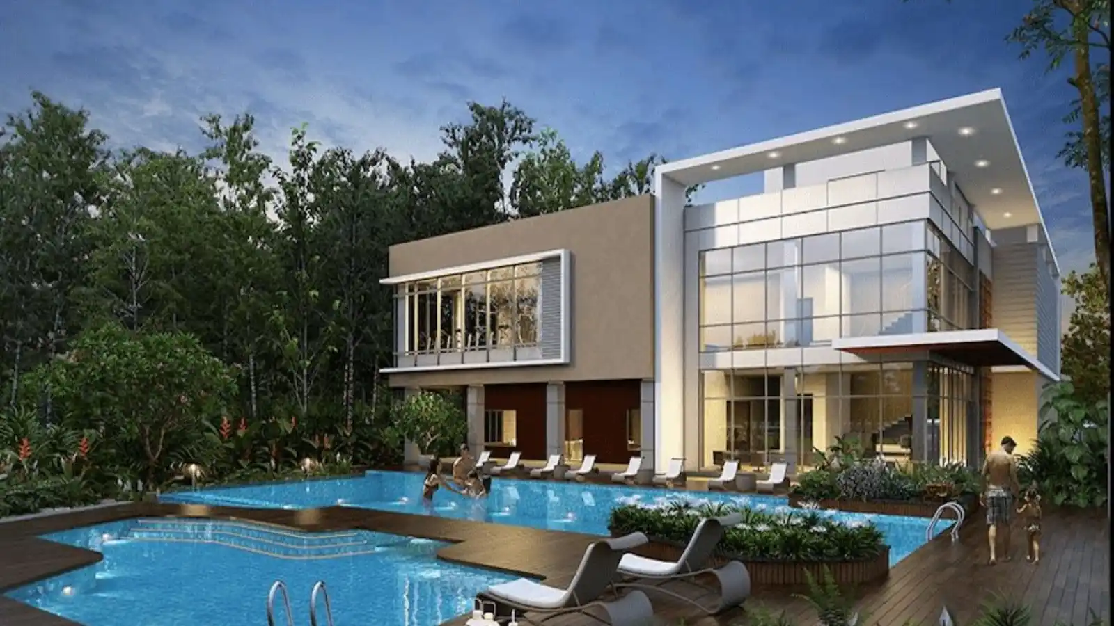 Adarsh-Sanctuary-Villas-In-Off-Sarjapura-Road-Bangalore-Swimming-Pool